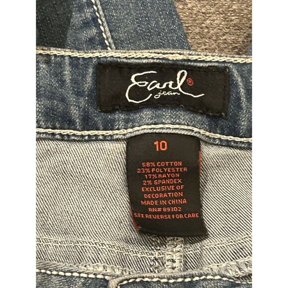 Earl Jeans Skinny Denim Studded Jeans Women's size 10 - Picture 4 of 5